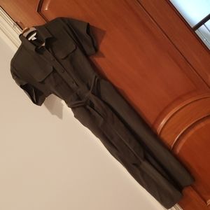 H&M Utility Wide Leg Jumpsuit